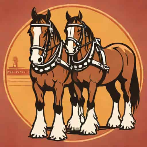 The Budweiser Clydesdales
