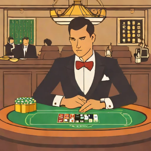 The Croupier Is Taking A Minute
