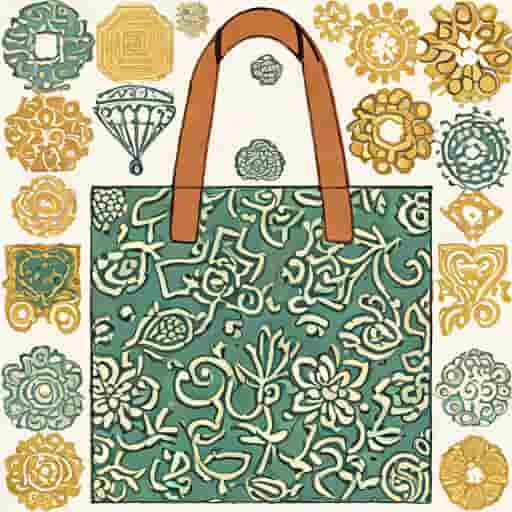 The Jacquard Medium Tote Bag