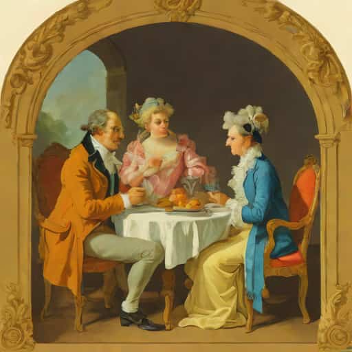 The Meeting Jean Honore Fragonard