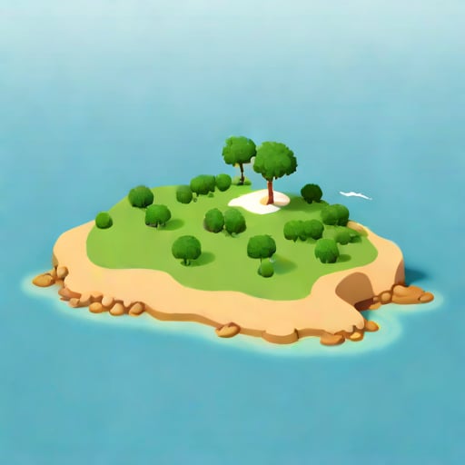 Tiny Island In The Bailiwick Of Guernsey
