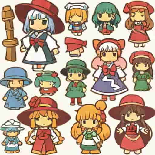 Touhou Subterranean Animism Characters