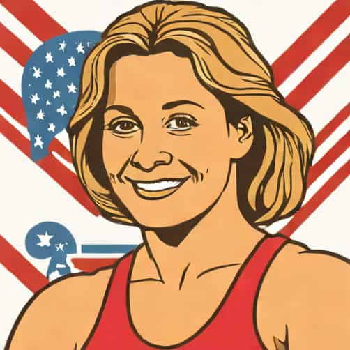Us Gymnast Kerri Strug