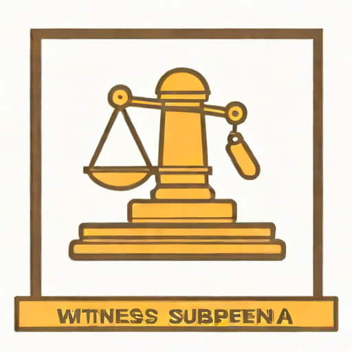 Va Witness Subpoena