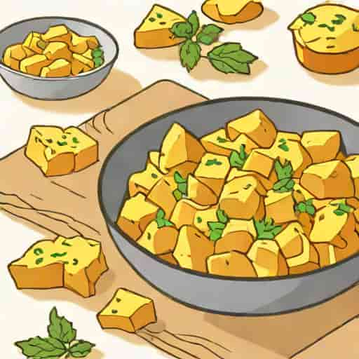 Vegan Cheesy Potatoes