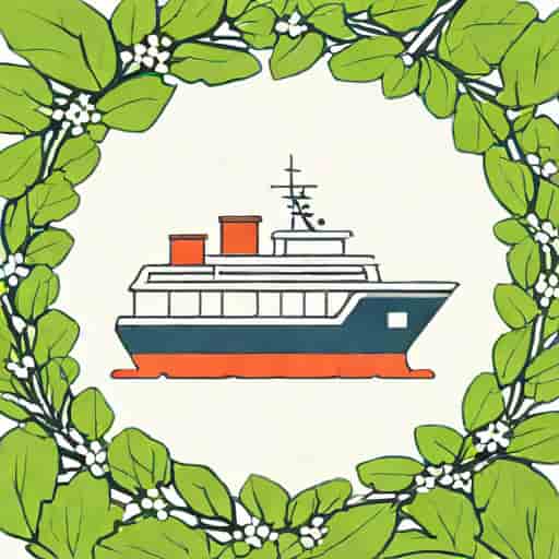 Very Fast Ship Decorated With Shrubbery