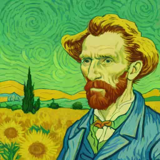 Vincent Van Gogh Pointillism Paintings