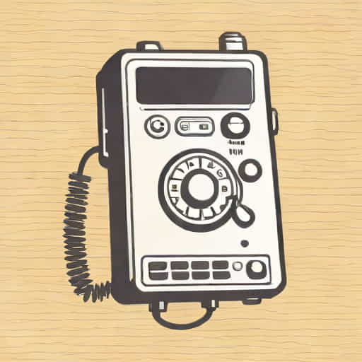 Vintage Dictaphone Machine