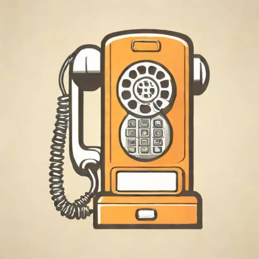 Vintage Rotary Payphone