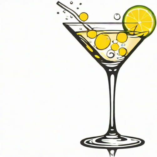 Vodka Martini Educated Barfly