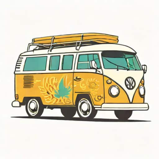 Volkswagen Hippie Van For Sale