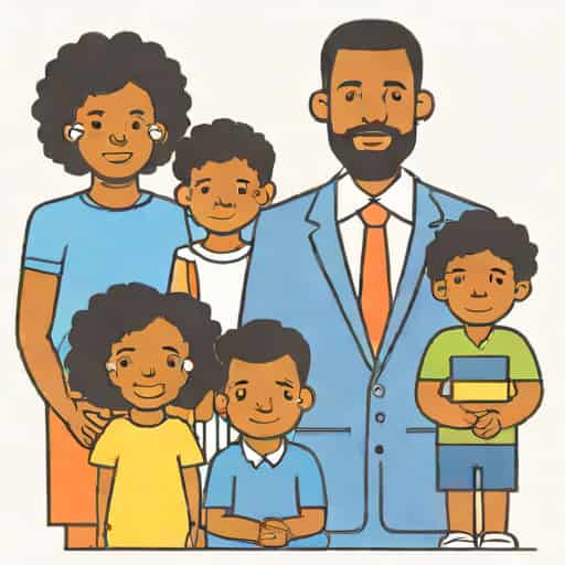 Vp Candidate With Biracial Kids