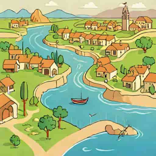 What Town Is Upriver From Thebes