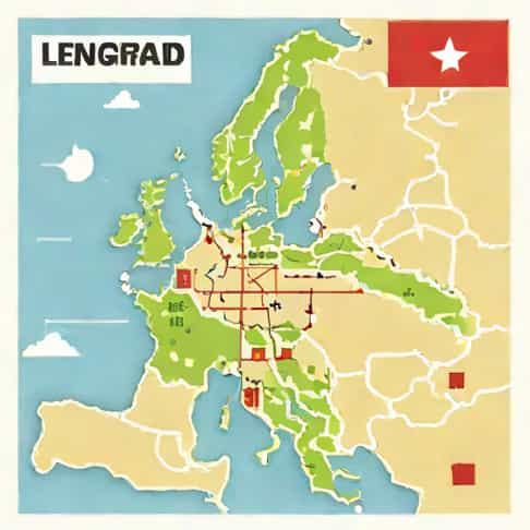 Where Is Leningrad On A Map