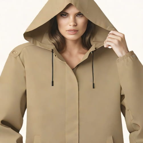 Women'S Raincoat With Hood