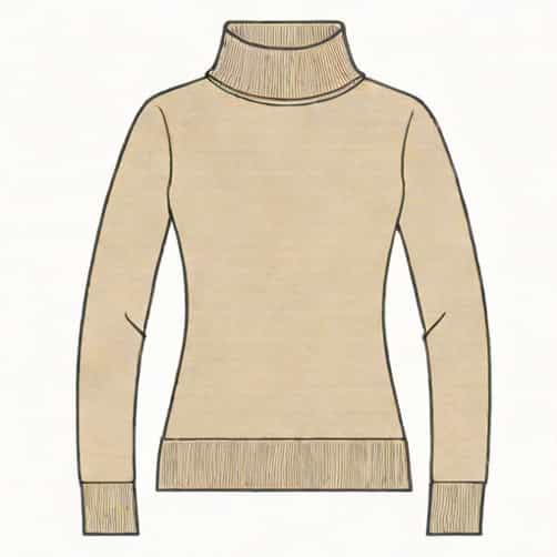 Woolen Skivvy For Ladies