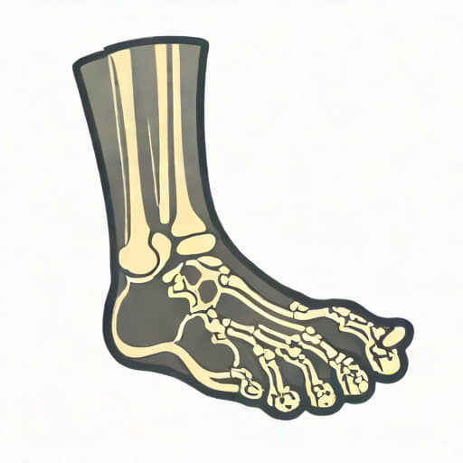 X Ray Of Broken 5th Metatarsal