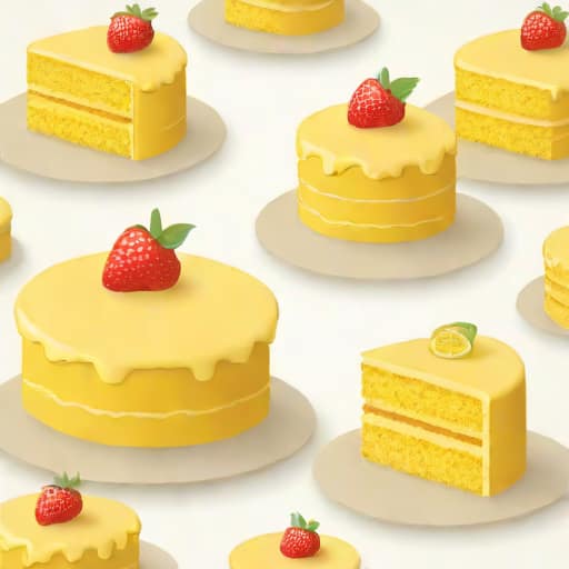Yellow Cake With Buttercream Frosting