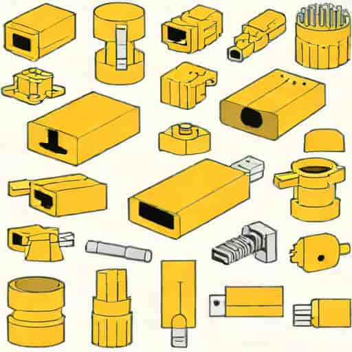 Yellow Crimp Connectors