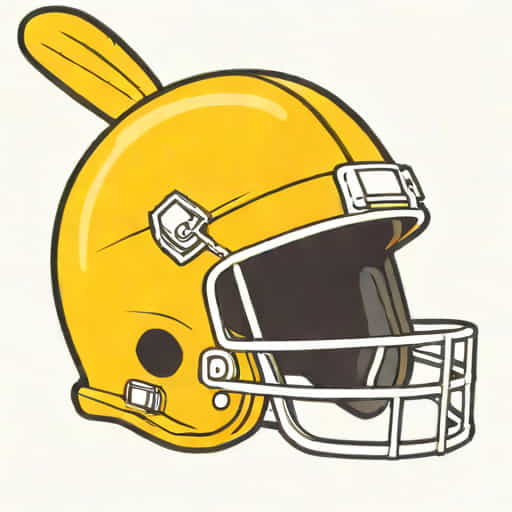 Yellow Hurling Helmet