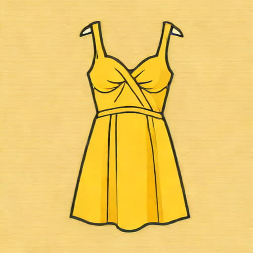 Yellow Silk Chemise