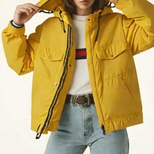 Yellow Tommy Hilfiger Jacket