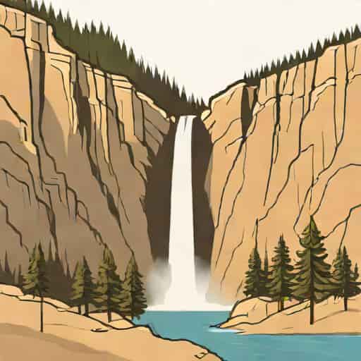 Yellowstone Obsidian Cliff