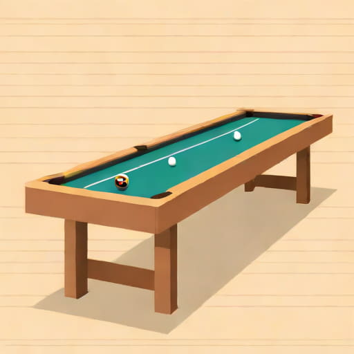 York Shuffleboard Table