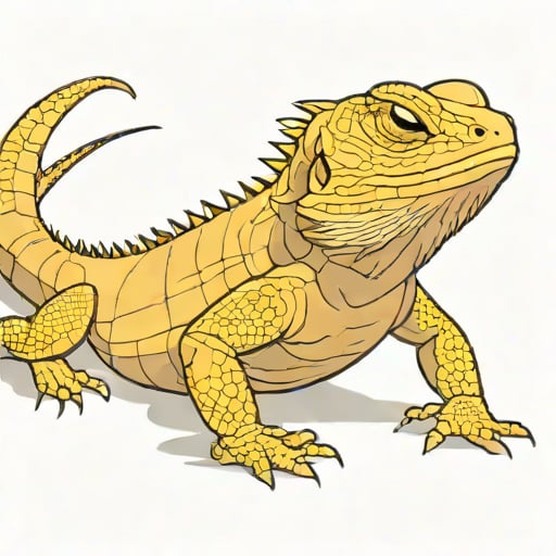 Zero Translucent Bearded Dragon