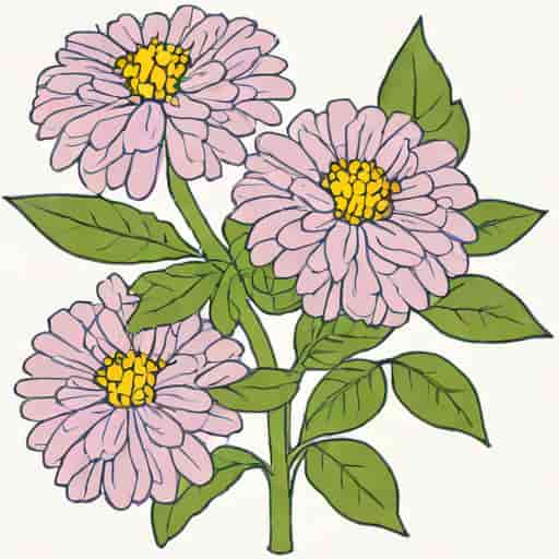 Zinderella Lilac Zinnia