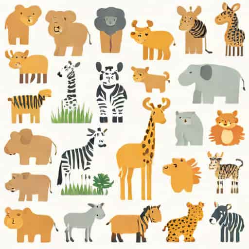 Zoo Scrapbook Layouts