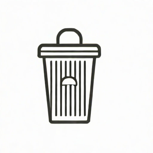 A Simple Human Trash Can