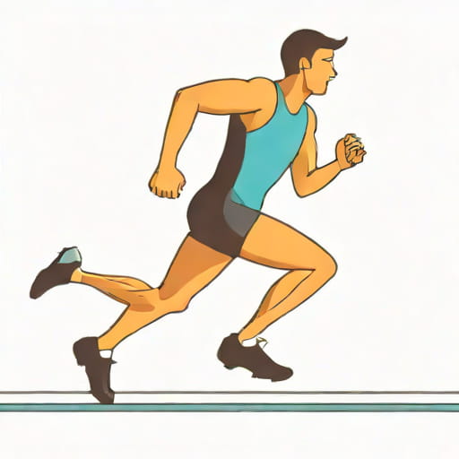 An Athlete Completes 200m In 40s