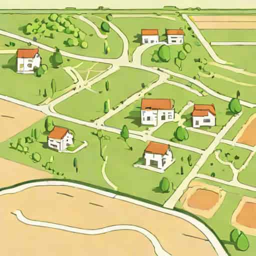 An Example Of Exurbia Land Is