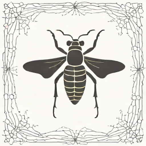 An Insect Showing A Network Of Tracheae