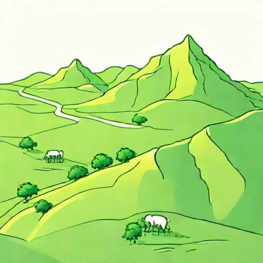 Barren Summits To The Verdant Plains
