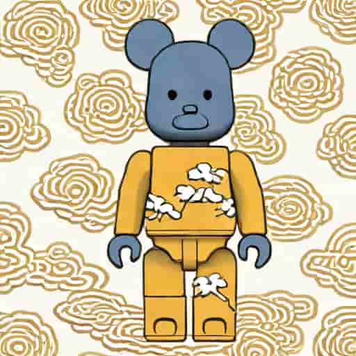 Bearbrick Katsushika Hokusai 1000