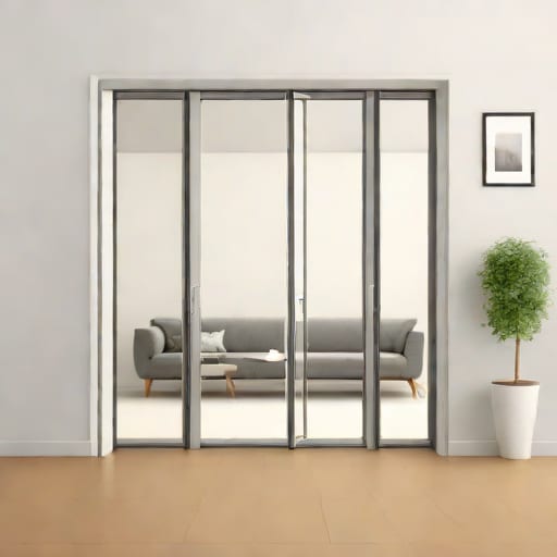 Bifold Door Trackless