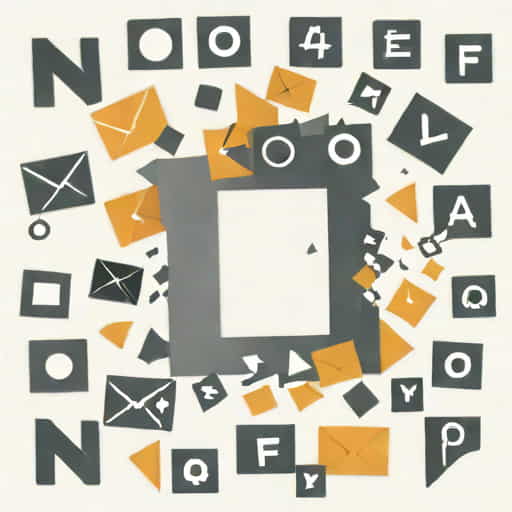 Blown Up Photograph 11 Letters