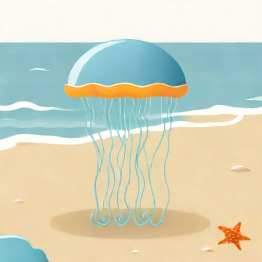 Bondi Beach Bluebottle Jellyfish
