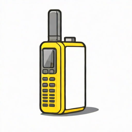 Cartoon Walkie Talkie