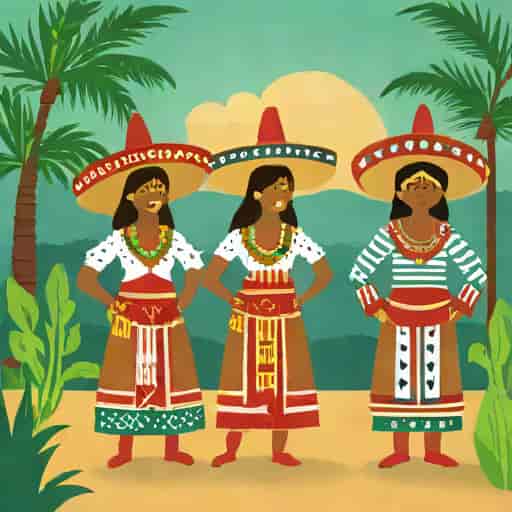 Coban Folkloric Festival In Guatemala