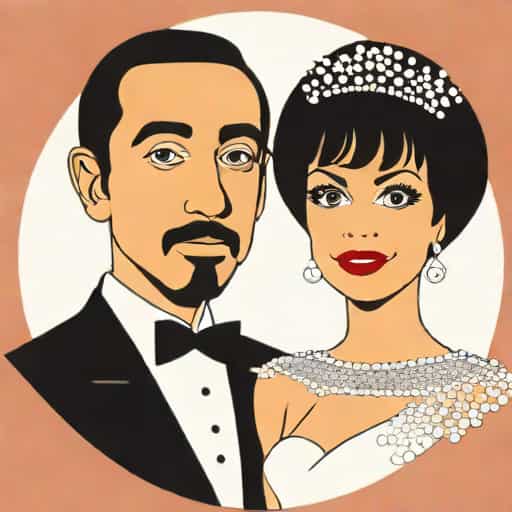 David Gest Liza Minnelli Wedding Photo