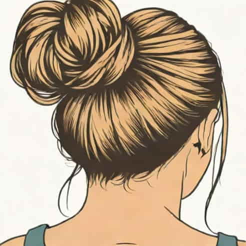 Delaney Childs Messy Bun