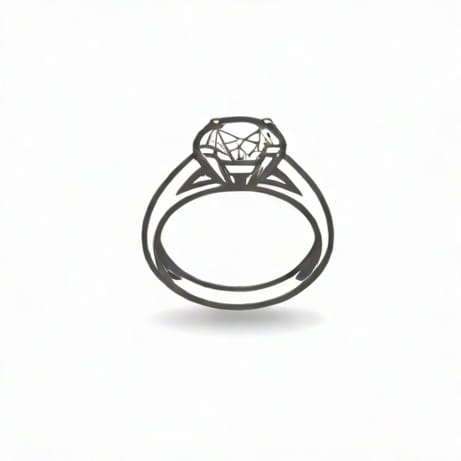 Diamond Ring For Forefinger