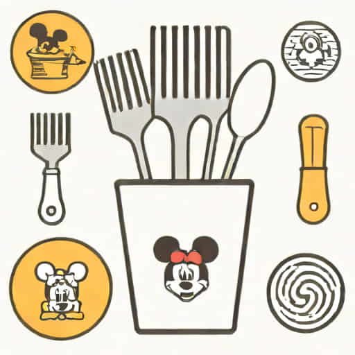 Disney Utensil Holder