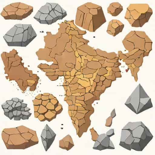 Distribution Of Archean Rocks In India