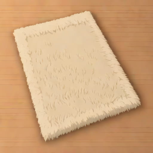 Dry Clean Sheepskin Rug