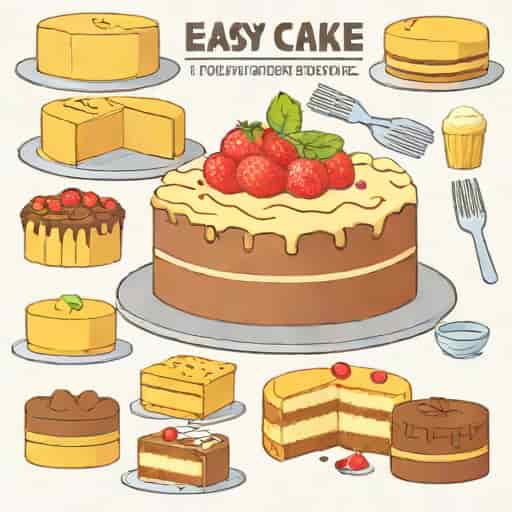 Easy Cake Recipes With Few Ingredients