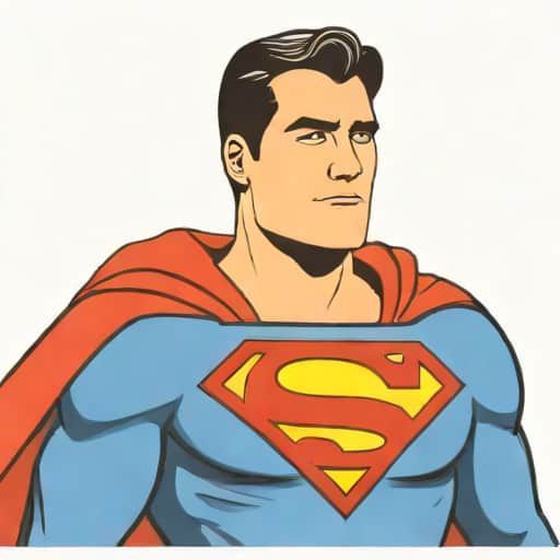 Easy Superman Drawing
